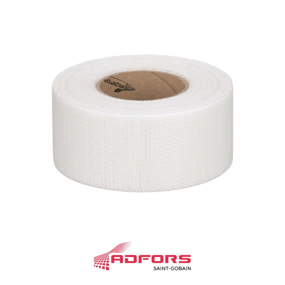 CINTA AUTO ADHESIVA DE FIBERGLASS BLANCA  1-7/8 IN X 180' PARA GYPSUM FIBA TAPE