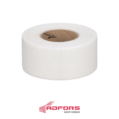 CINTA AUTO ADHESIVA DE FIBERGLASS BLANCA  1-7/8 IN X 180' PARA GYPSUM FIBA TAPE