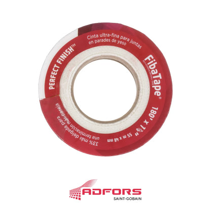 CINTA AUTO ADHESIVA DE FIBERGLASS BLANCA  1-7/8 IN X 180' PARA GYPSUM FIBA TAPE