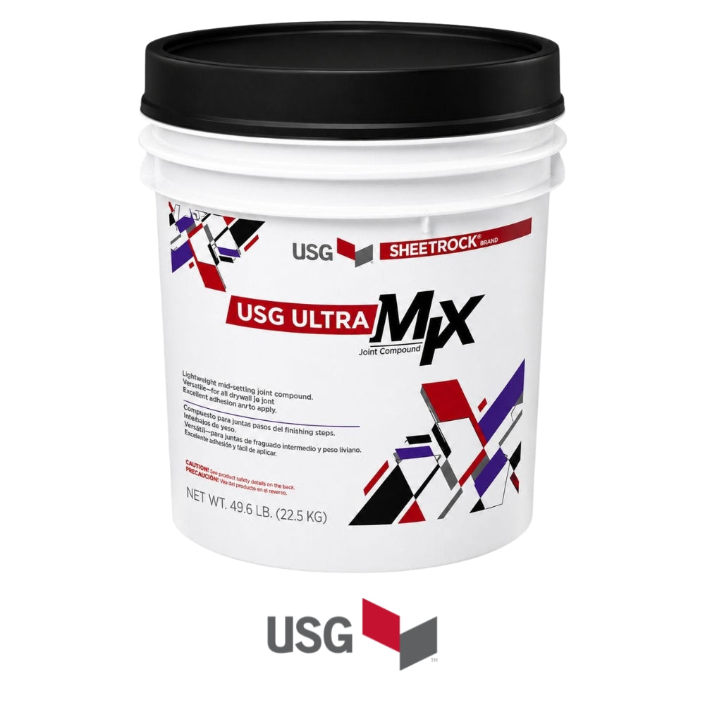 PASTA DE GYPSUM ULTRAMIX TANQUE 4GL / 22.5KG TAPA NEGRA USG