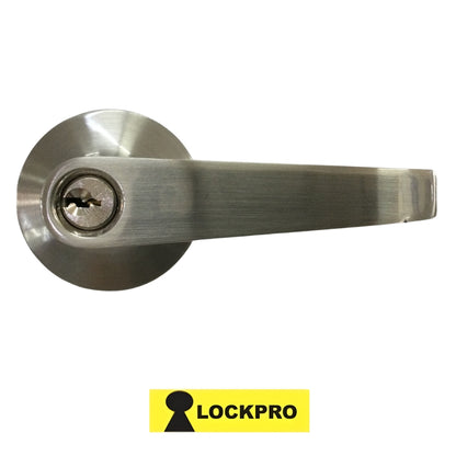 CERRADURA DE MANIJA CON LLAVE SATIN NIQUEL 2015 LOCKPRO