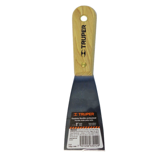 ESPATULA PROF ESIONAL 2 PULGADAS  FLEXIBLE TRUPER