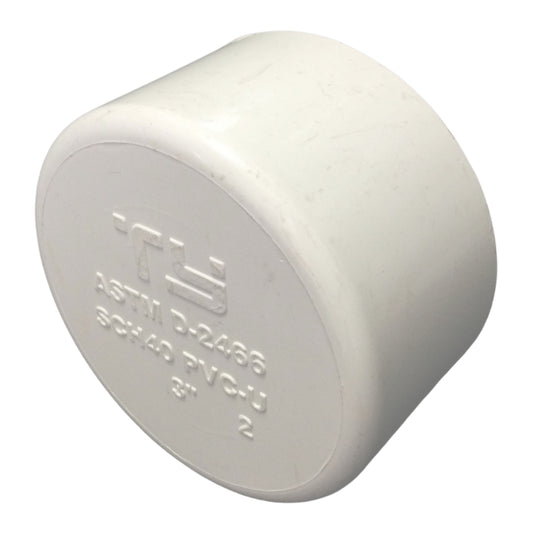 TAPON HEMBRA LISO PVC 75MM-3 PULGADAS SCH-40