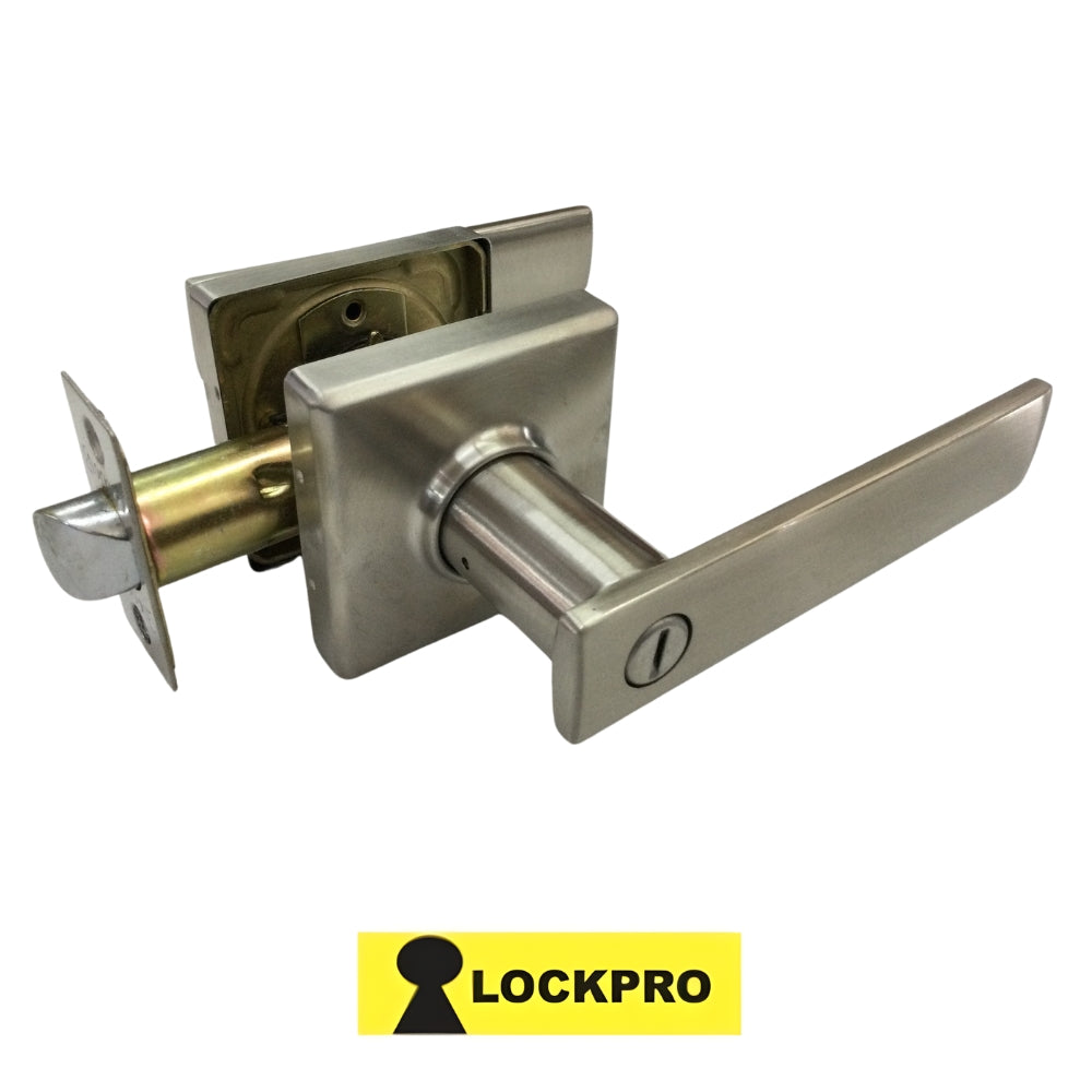CERRADURA DE MANIJA DE BAÑO SATIN NIQUEL 50240-BK LOCKPRO
