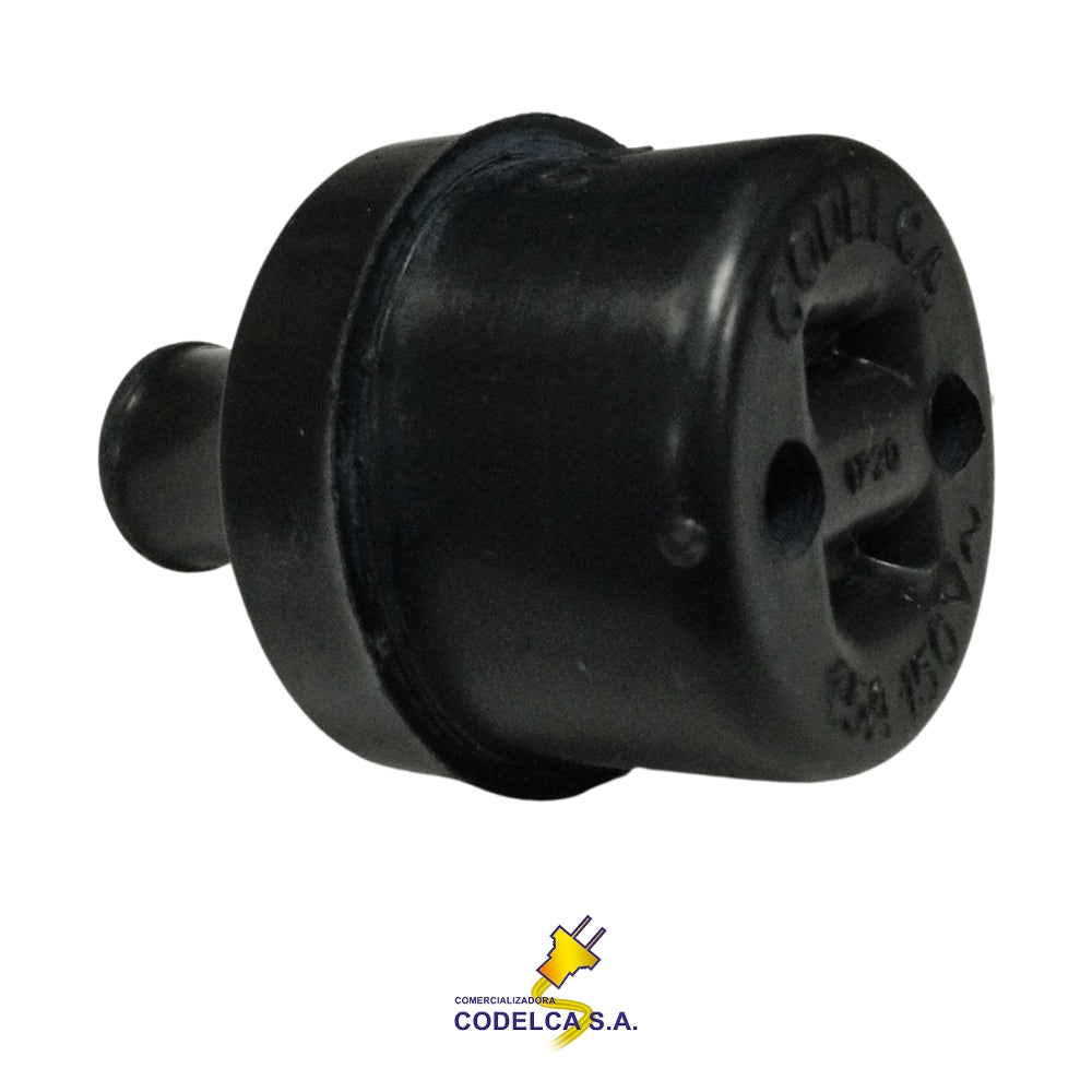 CONECTOR HEMBRA INDUSTRIAL PARA EXTENSION ELECTRICA 15A/125V NEMA 1-15R