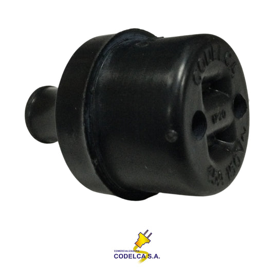 CONECTOR HEMBRA INDUSTRIAL PARA EXTENSION ELECTRICA 15A/125V NEMA 1-15R