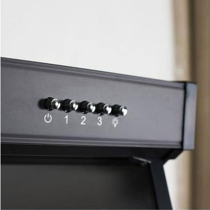 EXTRACTOR DE GRASA CAMPANA 90.2 CM, (COMPATTO 90 BLACK)