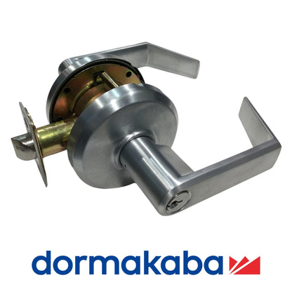 CERRADURA DE MANIGUETA DE ALTO TRAFICO SIERRA CROMO SATINADO GRADO 2 QCL250E626S8118FKWKD