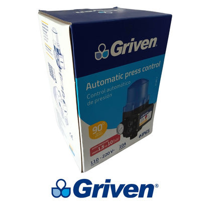 CONTROL AUTOMATICO (INTERRUPTOR DE PRESION) PARA BOMBA DE AGUA GRIVEN GV-APC-2