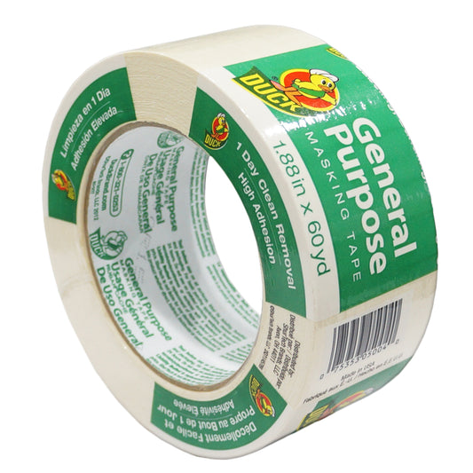 MASKING TAPE 1.88 PULGADAS  X 60 YARDAS USO GENERAK BEIGE  24DT DUCK