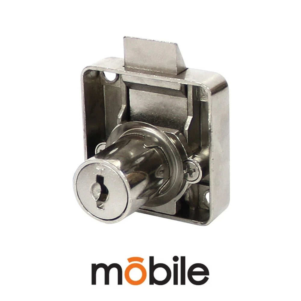 CERRADURA DE MUEBLE CIERRE AUTOMATICO 19X22 MM
