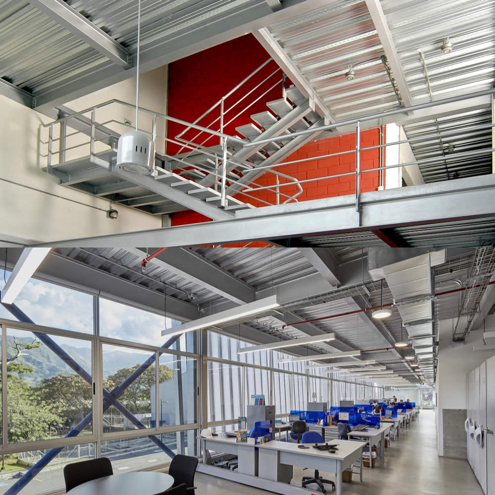 METALDECK ANCHO 40 IN X 20 PIES GALVANIZADO CALIBRE 22