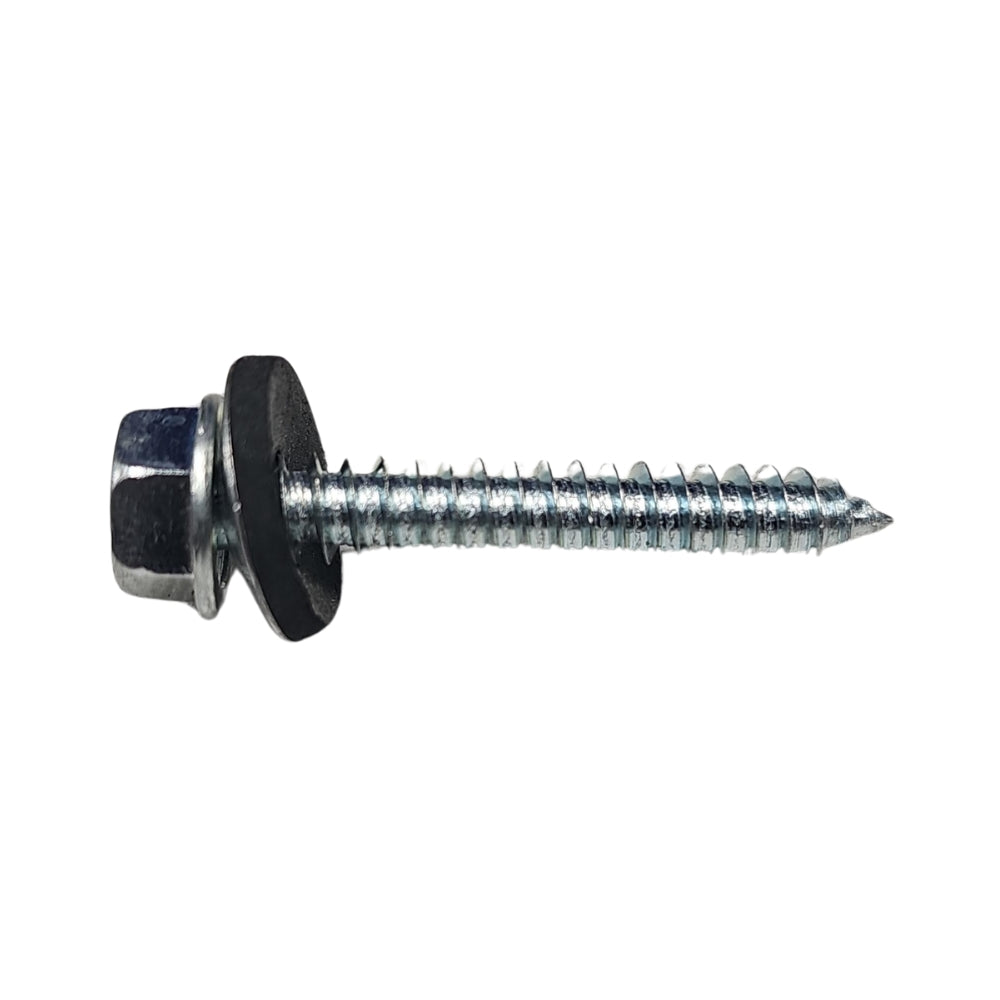 TORNILLO 1 1/2 PULGADAS CON ARANDELA 25mm PARA LAMINA ALVEOLAR