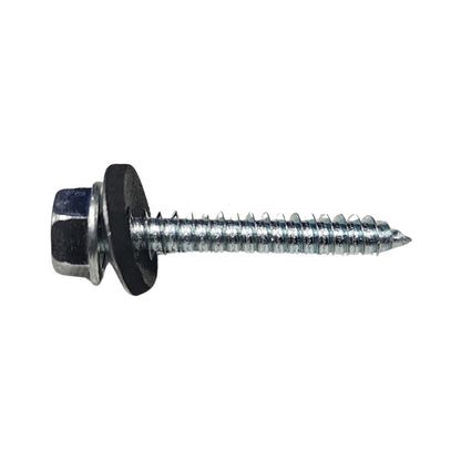 TORNILLO 1 1/2 PULGADAS CON ARANDELA 25mm PARA LAMINA ALVEOLAR