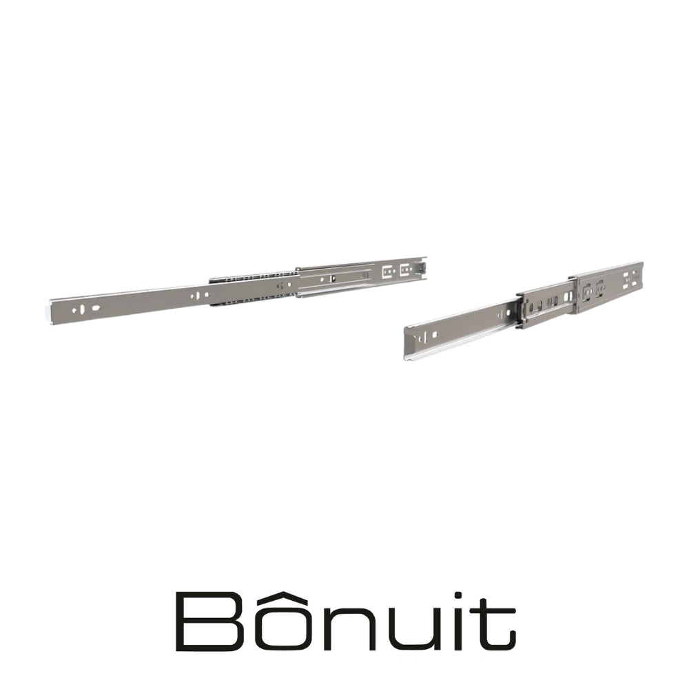 RIEL EXTENSIÓN TOTAL CARGA PESADA ZINC 45X400MM 45KG