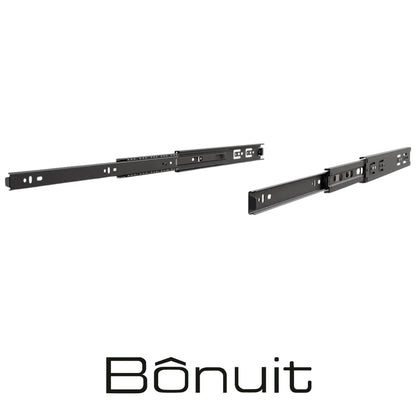 RIEL EXTENSIÓN TOTAL CARGA PESADA NEGRO 45X500MM 45KG
