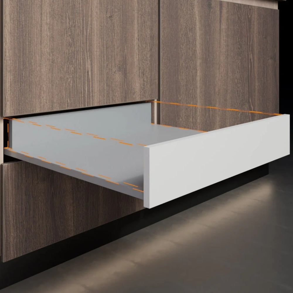 FRONTAL BLANCO 600MM PARA SLIM BOX BAJO