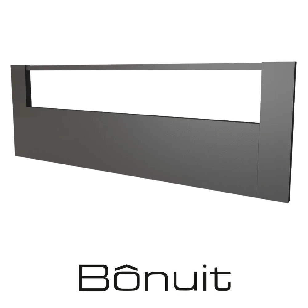 FRONTAL GRIS ANTRACITE 600MM SLIM BOX ALTO