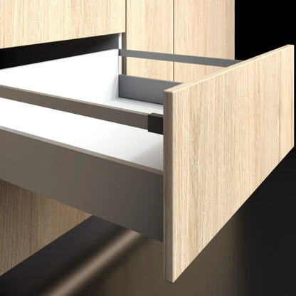 BARRAS GRIS ANTRACITE SLIM BOX L:500MM