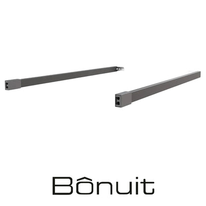 BARRAS GRIS ANTRACITE SLIM BOX L:500MM