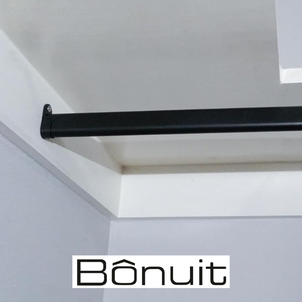 SOPORTE DE TUBO PINTURA NEGRA