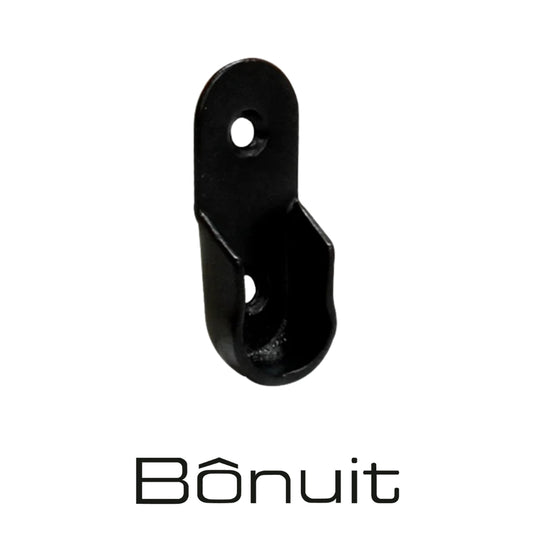 SOPORTE DE TUBO PINTURA NEGRA