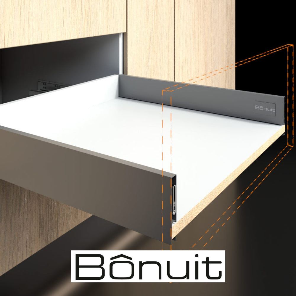 SLIM BOX BAJO GRIS ANTR H:63MM L:450MM