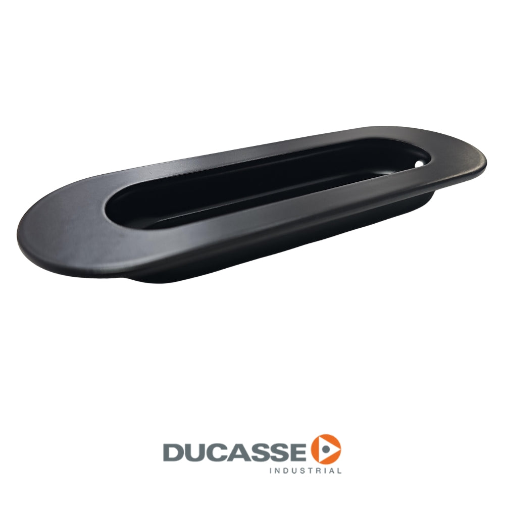 TIRADOR CUBETA REDONDO INOX ACABADO NEGRO DUCASSE