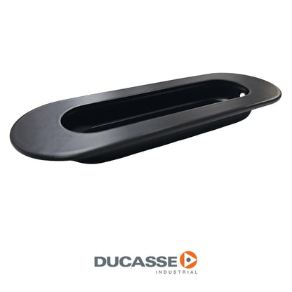 TIRADOR CUBETA REDONDO INOX ACABADO NEGRO DUCASSE
