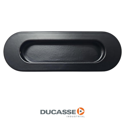 TIRADOR CUBETA REDONDO INOX ACABADO NEGRO DUCASSE
