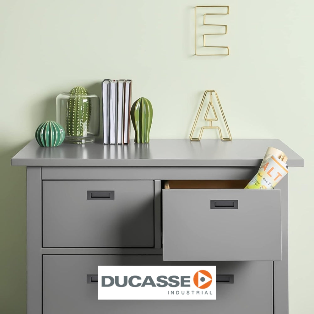 TIRADOR CUBETA CUADRADO INOX ACABADO NEGRO DUCASSE