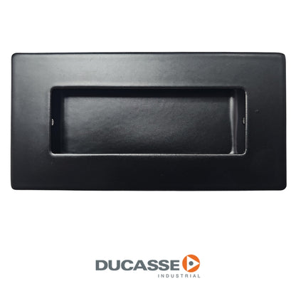 TIRADOR CUBETA CUADRADO INOX ACABADO NEGRO DUCASSE