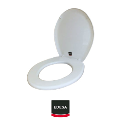 ASIENTO  BLANCO REDONDO  PARA INODORO EDESA