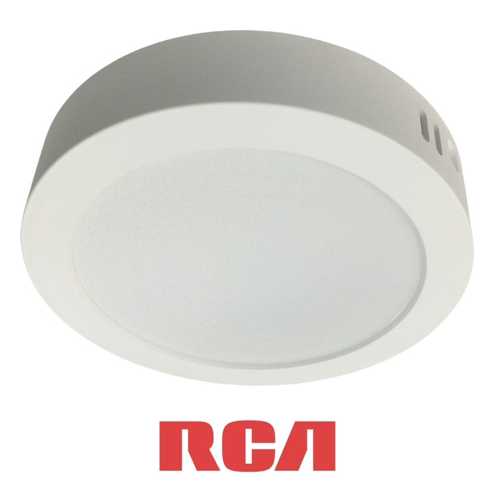 PANEL LED SOBREPUESTO REDONDO LUZ DIA 12W 85-277V 840LM RCA ( RLCRLD12W)