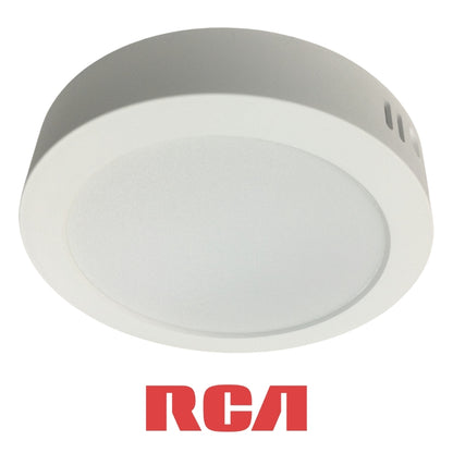 PANEL LED SOBREPUESTO REDONDO LUZ DIA 12W 85-277V 840LM RCA ( RLCRLD12W)