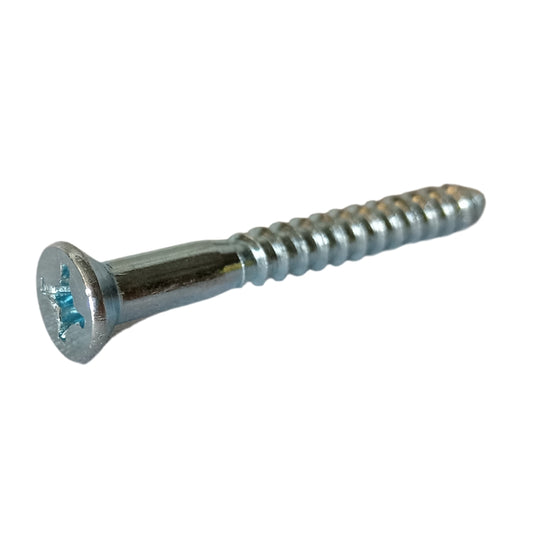 TORNILLO PARA MADERA CAB PLANA PHILLIPS ZINC #12 x 2 PULGADAS