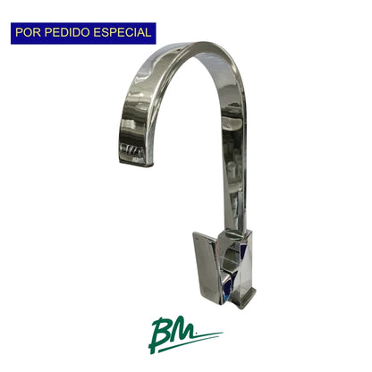 LLAVE DE FREGADERO MONOMANDO TOKIO SQUARE ACABADO CROMO BM-S004