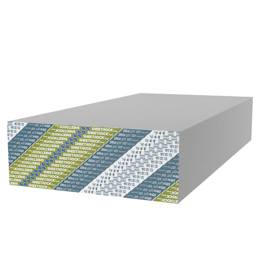 LAMINA DE GYPSUM ULTRALIGHT 4X8X1/2