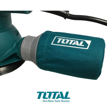 LIJADORA ORBITAL CIRCULAR ROTATIVA DE 5 PULGADAS 1300 RPM 320 W 110-120 V TOTAL UTF2131256