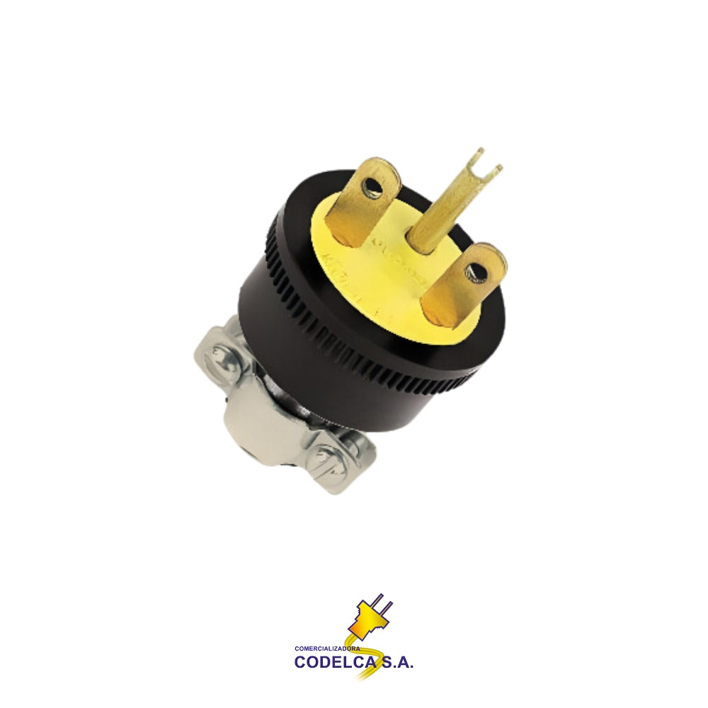 ENCHUFE MACHO 15A/250V NEMA 6-15P