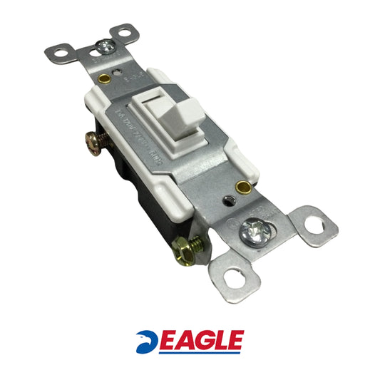 INTERRUPTOR 3VIAS 15/A/120V BLANCO