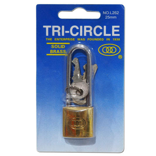 CANDADO TRI-CIRCLE ARCO LARGO 32mm