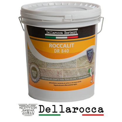 IMPERMEABILIZANTE ZINC-METAL-FIBROCEMENTO DELLAROCCA DR840 5 GALONES
