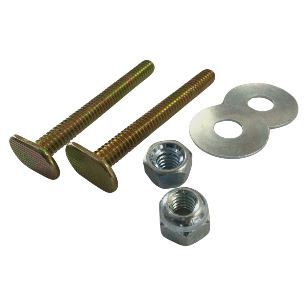 TORNILLOS TRASEROS DE METAL PARA INODORO - PAR