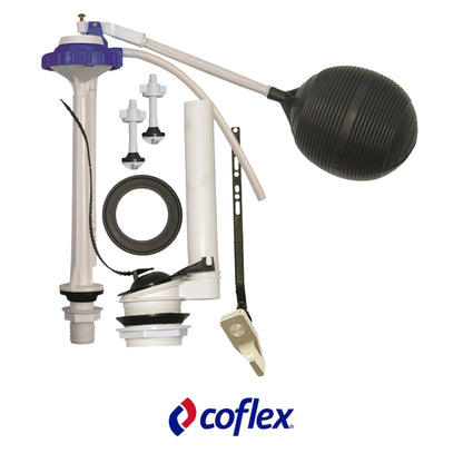 JUEGO FERRETERIA TANQUE INODORO 5 PIEZAS COFLEX