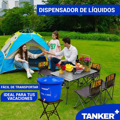 TANQUE DE RESERVA DISPENSER 133 LITROS / 35 GALONES CON GRIFO