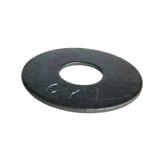 ARANDELA FENDER ZINCADA ACERO GRADO 2 1/2 PULGADAS x 1-1/2 PULGADAS