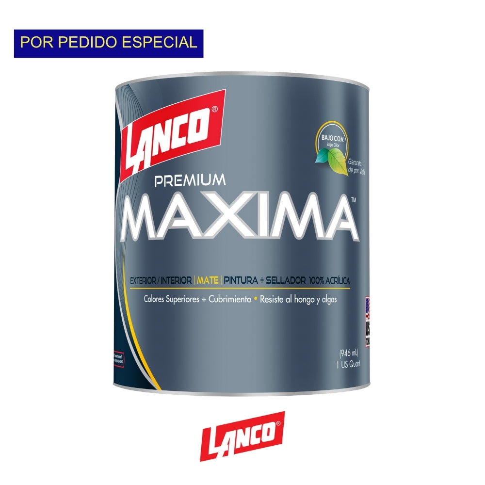 PINTURA MAXIMA PREMIUM PASTEL CUARTO MA681-5 LANCO
