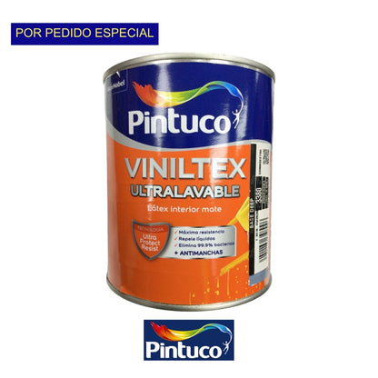 PINTURA VINILTEX ULTRALAVABLE MATE BASE DEEP 1/4GL (0.946L) PINTUCO