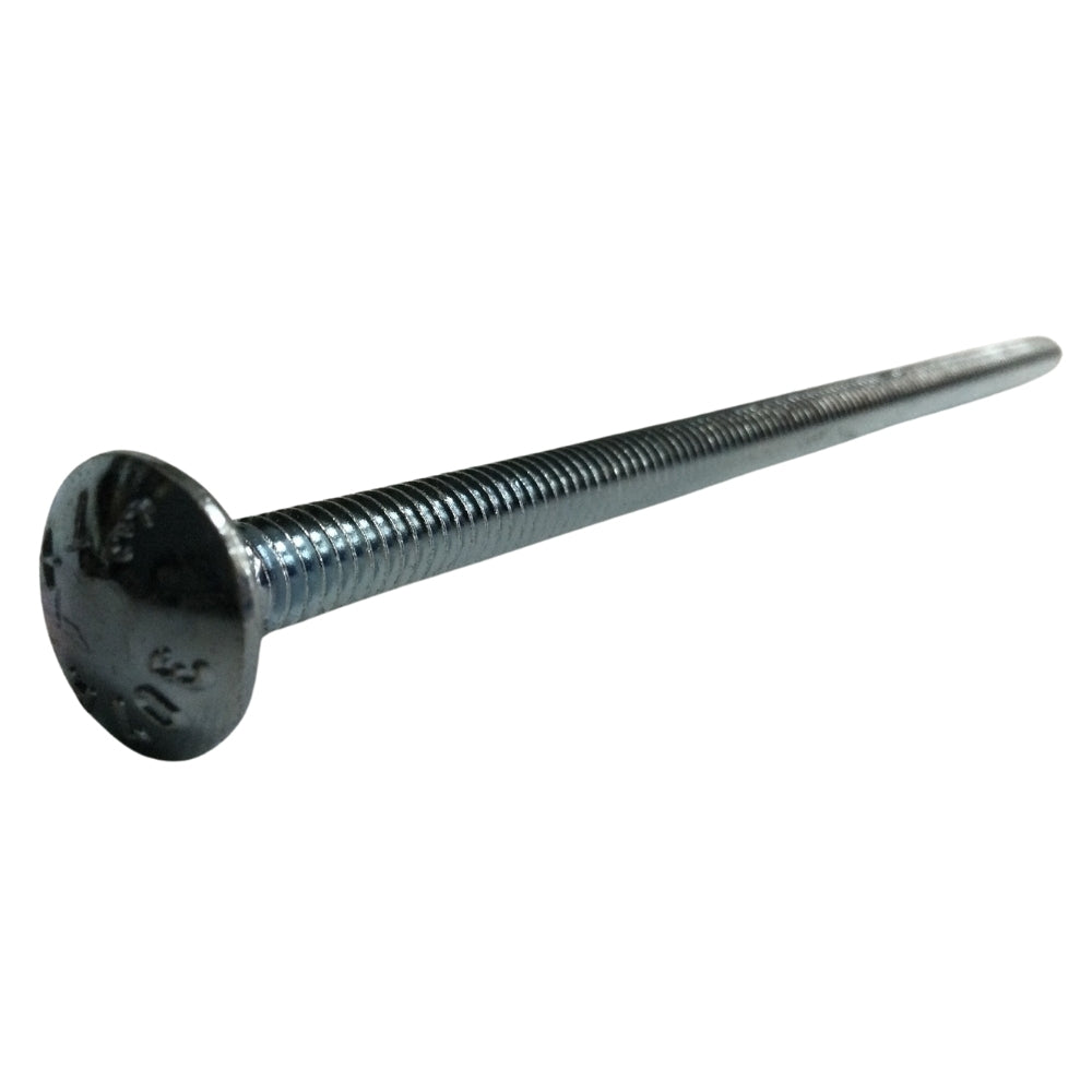 PERNO DE CARRUAJE ZINCADO ACERO GRADO 2 1/4 PULGADAS-20 x 6 PULGADAS ROSCA ESTANDAR